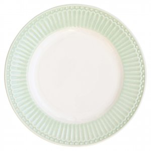 GreenGate Dessert Plate (small plate) Alice pale green Ø 17.5 cm
