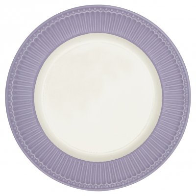 GreenGate Dinerbord Alice lavendel - paars Ø 26.5 cm