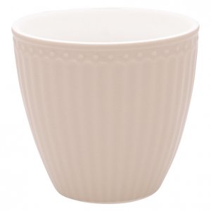 GreenGate Beker (Latte Cup) Alice Creamy fudge (Karamel) 300ml Ø 10cm