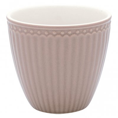 GreenGate Beker (Latte Cup) Alice hazelnut bruin 300ml Ø 10cm