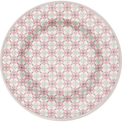 GreenGate Gebaksbord (Small Plate) Gwen licht roze Ø 15 cm