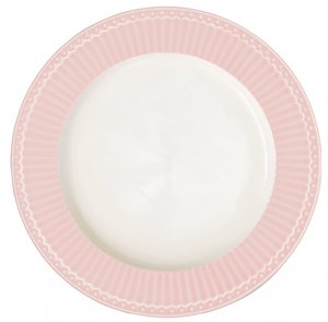 GreenGate Dinner plate Alice pale pink Ø 26.5 cm