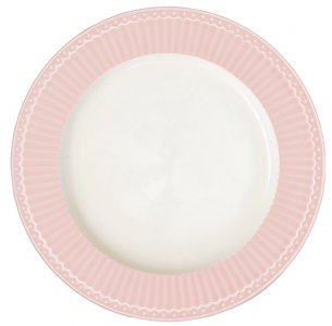 GreenGate Speiseteller - Dinner plate Alice pale pink Ø 26.5 cm