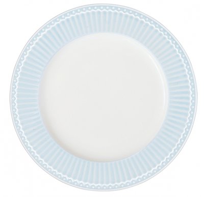 GreenGate Dinner plate Alice pale blue Ø 26.5 cm