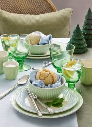 GreenGate Dinerbord Alice lichtgroen Ø 26.5 cm