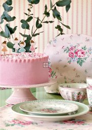 GreenGate Dinerbord Alice lichtgroen Ø 26.5 cm