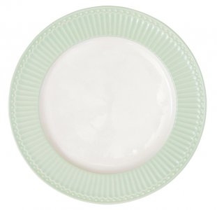 GreenGate Speiseteller - Dinnerplate Alice pale green Ø 26.5 cm