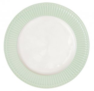 GreenGate Dinner plate Alice pale green Ø 26.5 cm