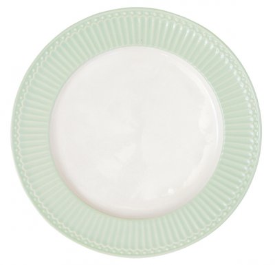 GreenGate Dinner plate Alice pale green Ø 26.5 cm