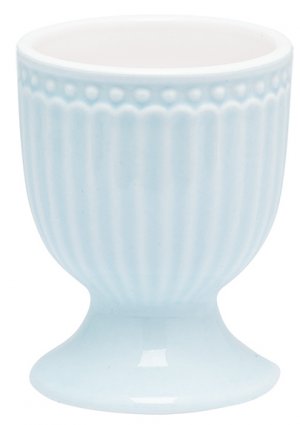 GreenGate Egg cup Alice pale blue Ø 5 cm H 6.5 cm