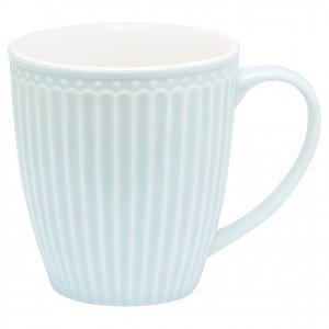 GreenGate Mug Alice pale blue 350 ml - H 10 cm - Ø 9 cm