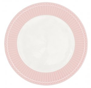 GreenGate Lunch Plate Alice pale pink Ø 23 cm