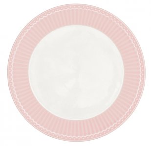 GreenGate Frühstücksteller - Lunch Plate Alice pale pink Ø 23 cm