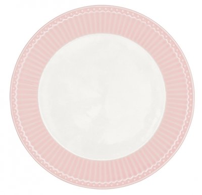 GreenGate Lunch Plate Alice pale pink Ø 23 cm