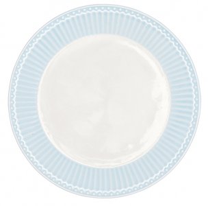 GreenGate Lunch Plate Alice pale blue Ø 23 cm