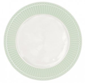 GreenGate Frühstücksteller - Plate Alice pale green Ø 23 cm