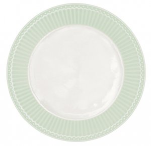 Greengate Ontbijtbord Alice lichtgroen Ø 23 cm | Pastel Groen Servies