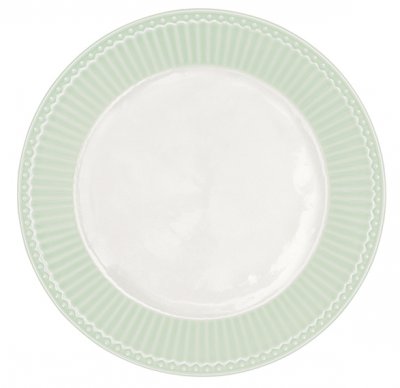 GreenGate Frühstücksteller - Plate Alice pale green Ø 23 cm