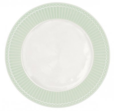 Greengate Ontbijtbord Alice lichtgroen Ø 23 cm | Pastel Groen Servies