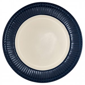 GreenGate Dinerbord Alice donkerblauw Ø 26.5 cm