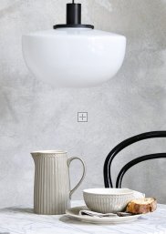 GreenGate Dinerbord Alice warm grijs Ø 26.5 cm