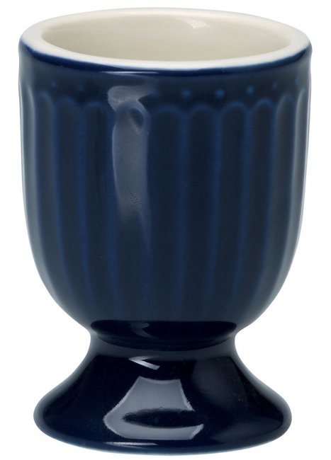 GreenGate Egg cup Alice dark blue Ø 5 cm H 6.5 cm - Click Image to Close