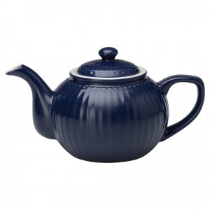 GreenGate Teekanne Alice dark blue 1 liter - Ø 17.5 cm