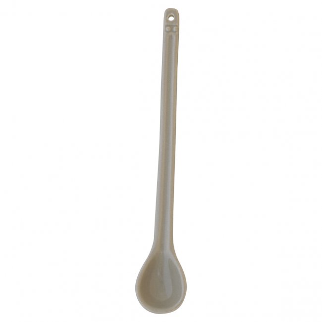 GreenGate Porzellan Löffel - Spoon Alice warm grey L 16 cm - zum Schließen ins Bild klicken