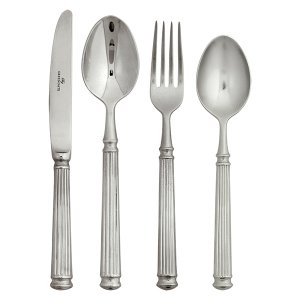 GreenGate Cutlery Set Silver (set of 4 pcs.)