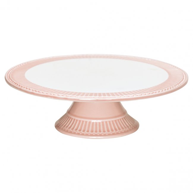 GreenGate Taartschaal - Taartplateau Alice licht roze Ø 28 cm - Klik op de afbeelding om het venster te sluiten