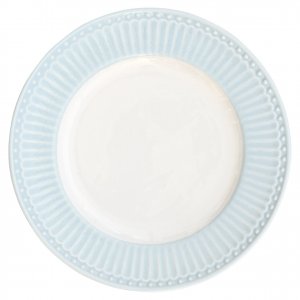 GreenGate Dessert Plate (small plate) Alice pale blue Ø 17.5 cm