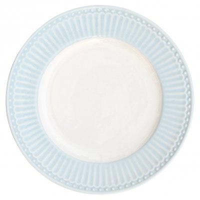 GreenGate Dessert Plate (small plate) Alice pale blue Ø 17.5 cm