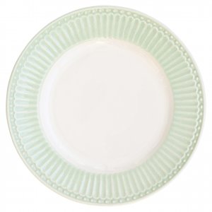 GreenGate Desserteller - Dessert Plate Alice pale green Ø 17.5 cm