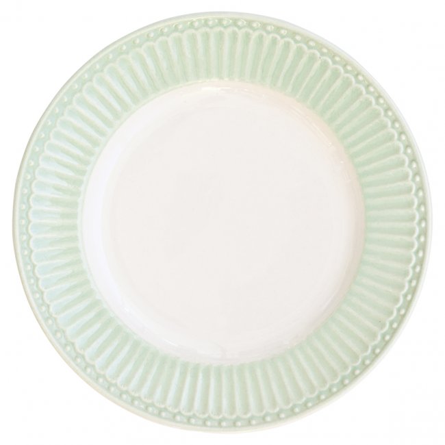 GreenGate Desserteller - Dessert Plate Alice pale green Ø 17.5 cm - zum Schließen ins Bild klicken