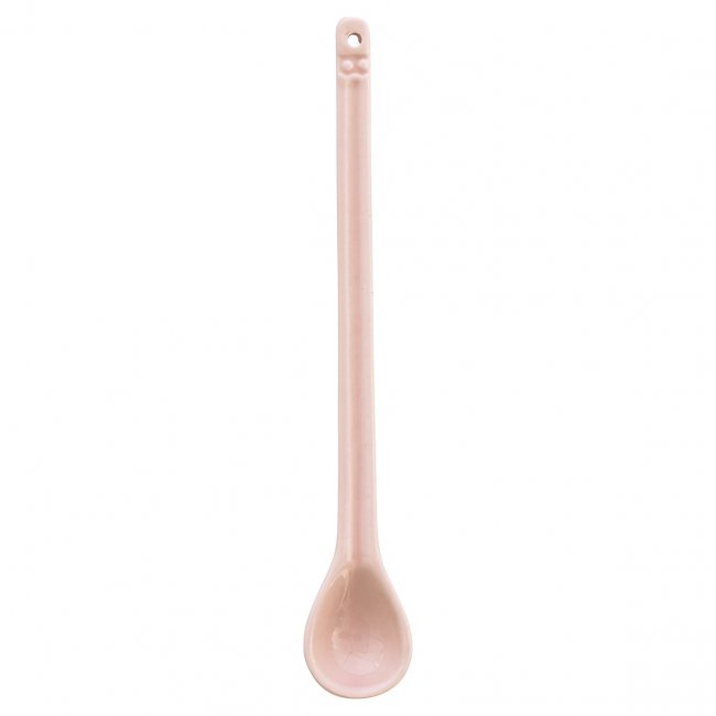 GreenGate Porzellan Löffel - Spoon Alice pale pink L 16 cm - zum Schließen ins Bild klicken