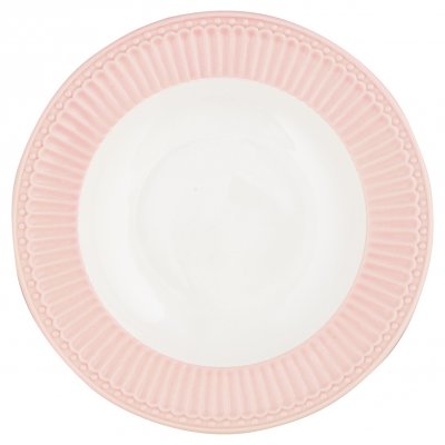 GreenGate Tiefer Teller / Deep Plate Alice pale pink Ø 21.5 cm