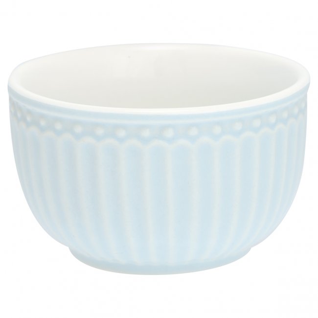 GreenGate Schüssel Mini bowl Alice pale blue 150 ml - H 5 cm - Ø 8.5 cm - zum Schließen ins Bild klicken