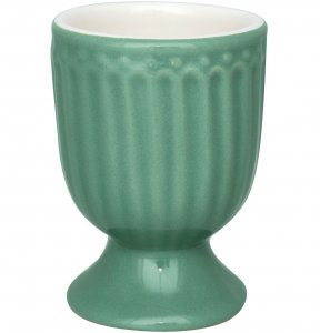 GreenGate Egg cup Alice dusty green Ø 5 cm H 6.5 cm