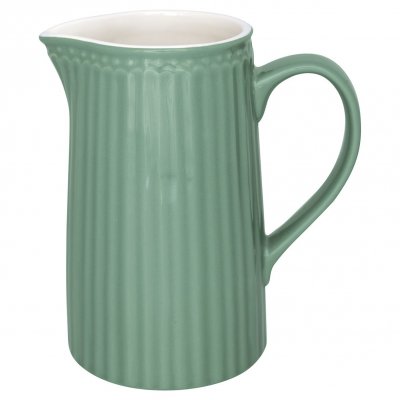 GreenGate Krug Alice dusty green (1 Liter) H 17.6 cm