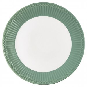 GreenGate Lunch Plate Alice dusty green Ø 23 cm