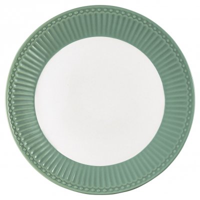 GreenGate Lunch Plate Alice dusty green Ø 23 cm