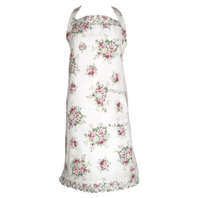 GreenGate Schürze Aurelia white m/spitze (70x90cm)