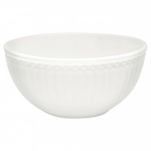 GreenGate Cereal bowl Alice white Ø14 cm | 500 ml