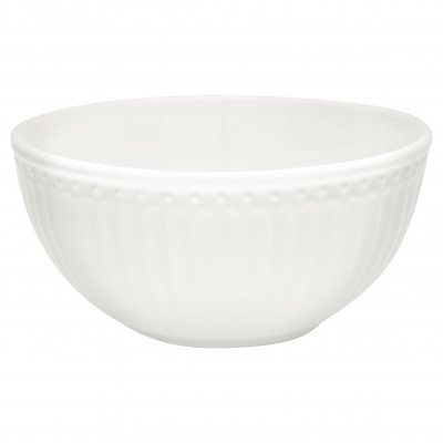 GreenGate Cereal bowl Alice white Ø14 cm | 500 ml