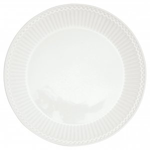 GreenGate Lunch Plate Alice white Ø 23 cm | Breakfast plate