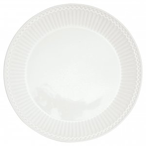 GreenGate Frühstücksteller - Plate Alice white Ø 23 cm