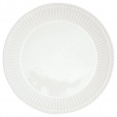 GreenGate Lunch Plate Alice white Ø 23 cm | Breakfast plate