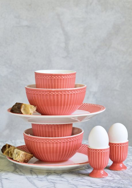 GreenGate Cereal bowl Alice Coral Ø 14 cm | 500 ml - Click Image to Close
