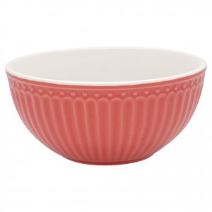 GreenGate Cereal bowl Alice Coral Ø 14 cm | 500 ml