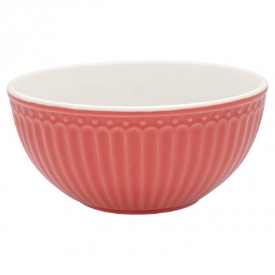 GreenGate Cereal bowl Alice Coral Ø 14 cm | 500 ml